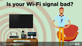 Imagem de capa do vídeo - Electronic devices can interfere with Wi-Fi signal