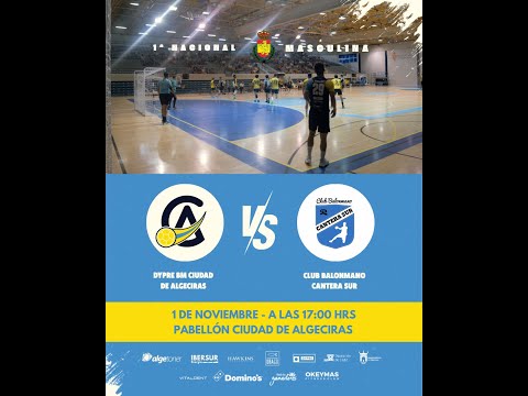 1ª Nacional 🚹 - 01/11 - 17:00 -  DYPRE BMCA 🆚  BM CANTERA SUR