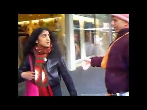 Book Distribution - Sankirtan with H.H. Prahladananda Swami (IN ACTION) IBD