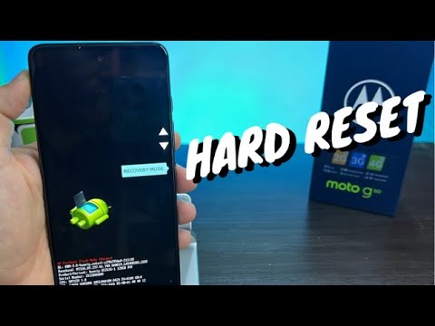 MOTOROLA G60 📲How to Hard Reset, Erase, Restore Password, Pattern [Easy]