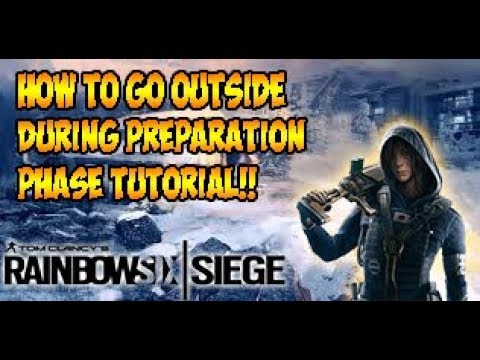HOW TO GO OUTSIDE DURING PREPARATION PHASE ON CHALET TUTORIAL!!