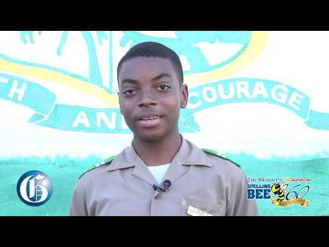 The Gleaner's Children Own Spelling Bee 2019: Tayshaun Hall - St Mary