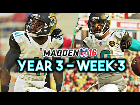 Madden 16 Jaguars Connected Franchise Year 3 - Week 3 @ 49ers - Ep.46