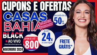 ????[BLACK FRIDAY Até50%] Cupom DE DESCONTO Casas Bahia | CUPOM Casas BAHIA, Válido, HOJE, FRETE GRATIS