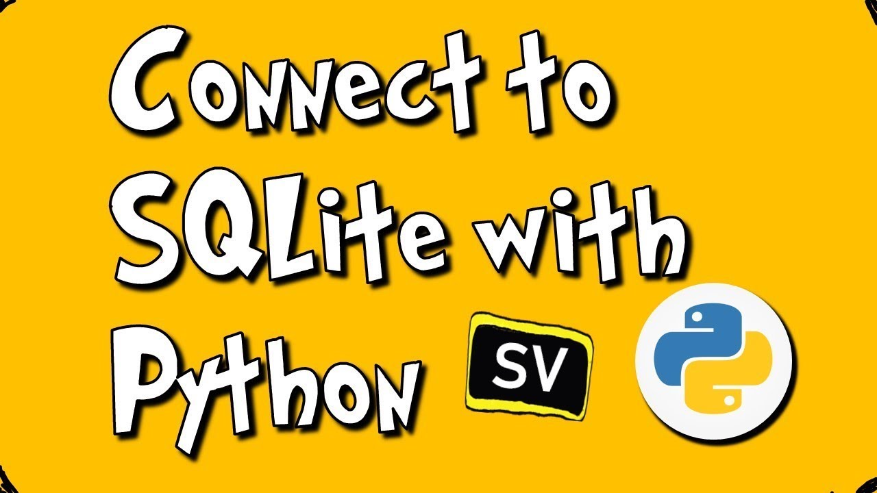 Connect to SQLite with Python - SV