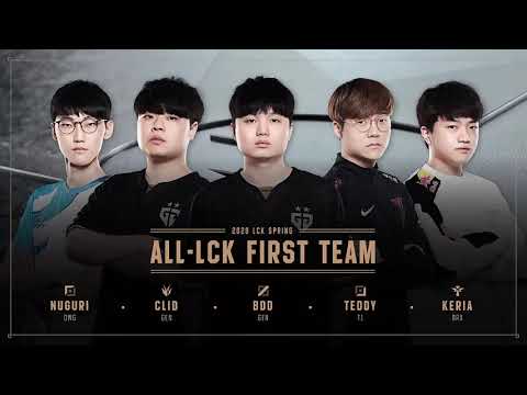 Riot Korea announces 2020 Spring Split All-LCK Teams and MVP - 2020