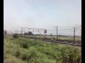 Entering Shahibganj Loop at Khana Jn:Howrah.