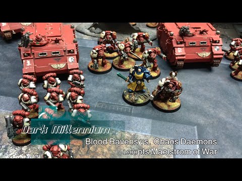 Dark Millenium - Warhammer 40k Battle Report - Ep 04 - Chaos Daemons vs. Space Marines
