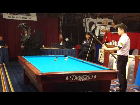 Ko Pin Yi finshes rack at 2015 US Open