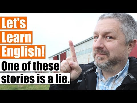 English Listening Practice Lesson! Which Story is True? Learn English Through Story!