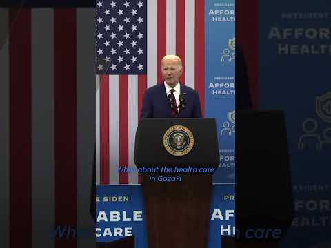 Gaza protesters interrupt President Biden 'They have a point" Shorts