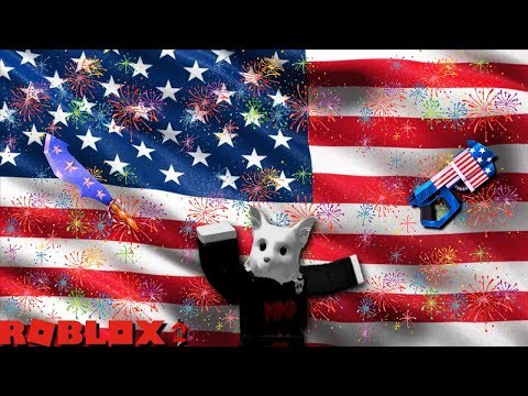 Happy 4th Of July Everyone!!! Roblox Murder Mystery 2 (Fave Holiday Fams)