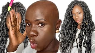 NEW HAIR 🔥HOW TO CROCHET YOUR HAIR WITHOUT STRESS -Very Easy and Light Hair Ft Toyotress Wavy Locs