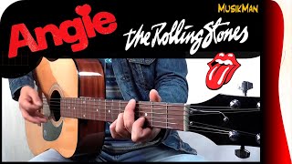 Download lagu ANGIE 💔 - The Rolling Stones / GUITAR Cover / MusikMan N°198 mp3
