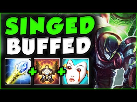 THESE SINGED BUFFS MADE HIS WINRATE SKYROCKET 10%! SINGED TOP GAMEPLAY SEASON 7! - League of Legends