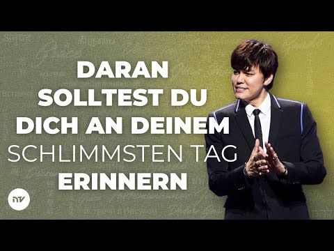 Verlass dich auf Gottes Vergebung I Joseph Prince I New Creation TV Deutsch