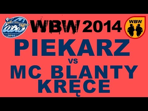 Mc Blanty Kręce  🆚 Piekarz 🎤 WBW 2014 Gdańsk (freestyle rap battle) Baraż