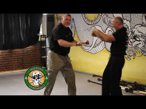Double Elbow Hit with Shillelagh - Irish Stick Fighting