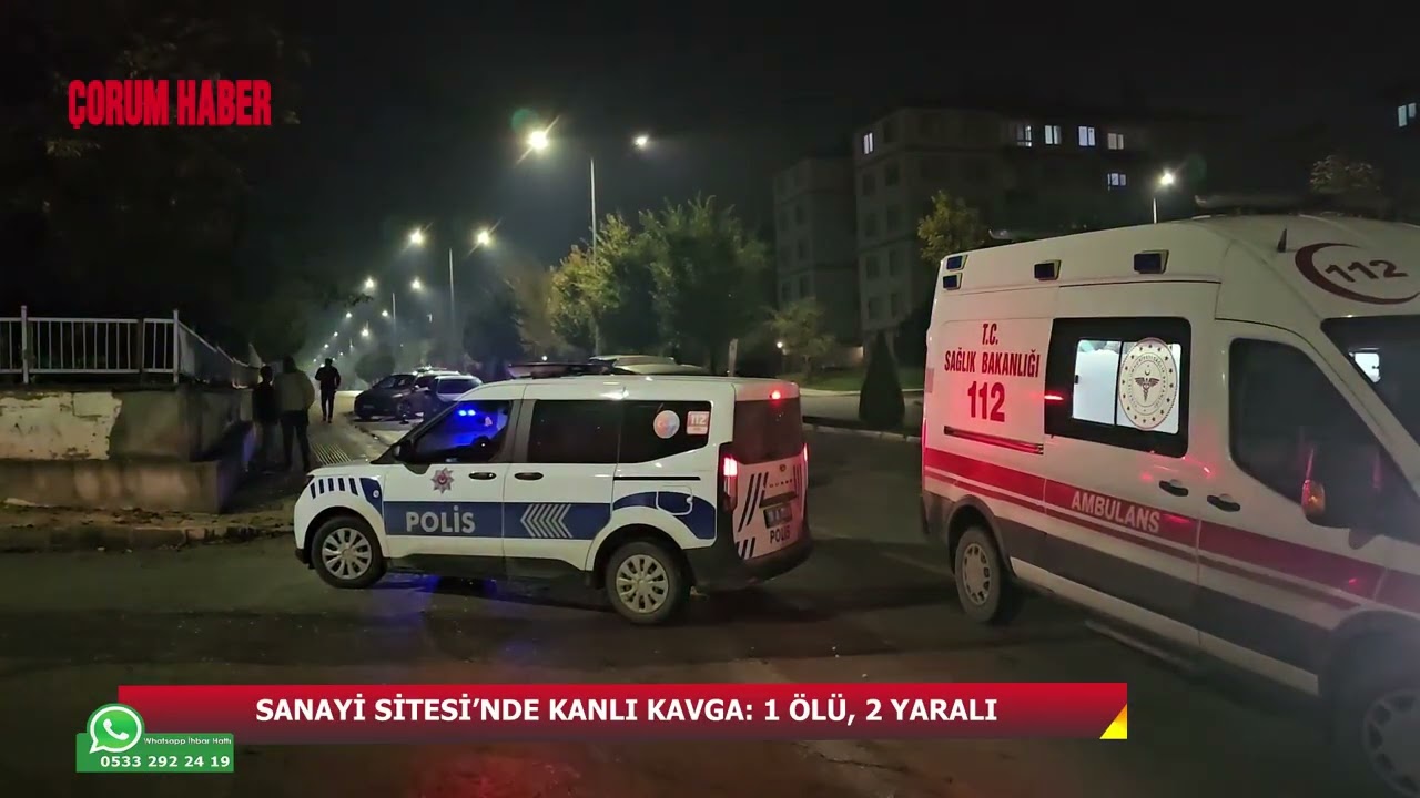 Sanayi Sitesi'nde silahlı kavga: 1 ölü, 2 yaralı