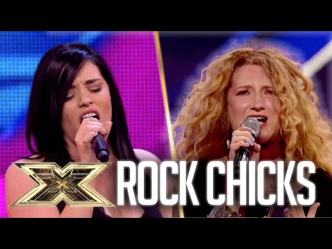 These ladies know how to ROCK AND ROLL! | Unforgettable Auditions | The X Factor UK