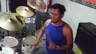 Fernando Geam - Gravando música da banda Rabo de Vaca