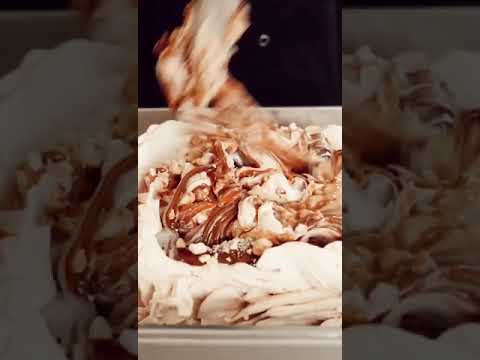 How to make Twix ice cream?