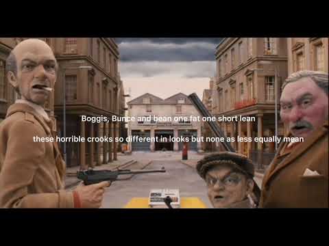 Boggis Bunce an bean