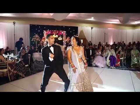 Couple Reception Dance on Banke Tera Jogi | The Wedding Script