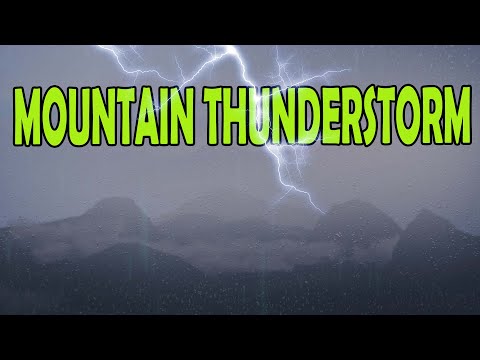 🎧 Mountain Thunderstorm Sounds - Ambient Noise for Sleep & Studying, @Ultizzz day#93