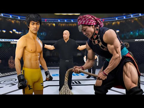 PS5 | Bruce Lee vs. Asian Cyborg Farmer [EA Sport UFC 4]🥊