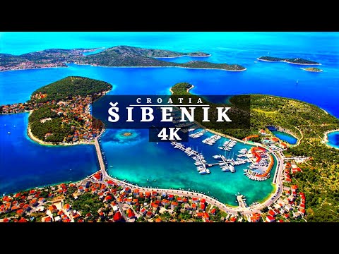 Sibenik, Croatia 4K Drone Footage | Cinematic View With Epic Music | 8K UHD World