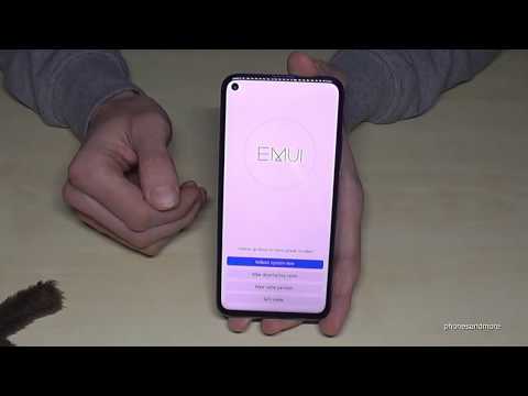 Huawei Nova 5: How to make a factory data reset (hardreset) with the buttons?