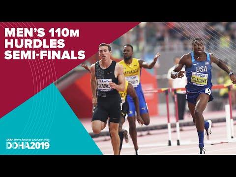 Men's 110m Hurdles Semi-Finals | World Athletics Championships Doha 2019