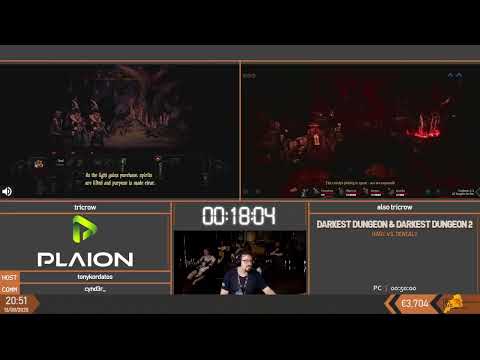 Darkest Dungeon & Darkest Dungeon 2 | Boss% Vs. Denial%  Speedrun by tricrow | BSG Annual 2025