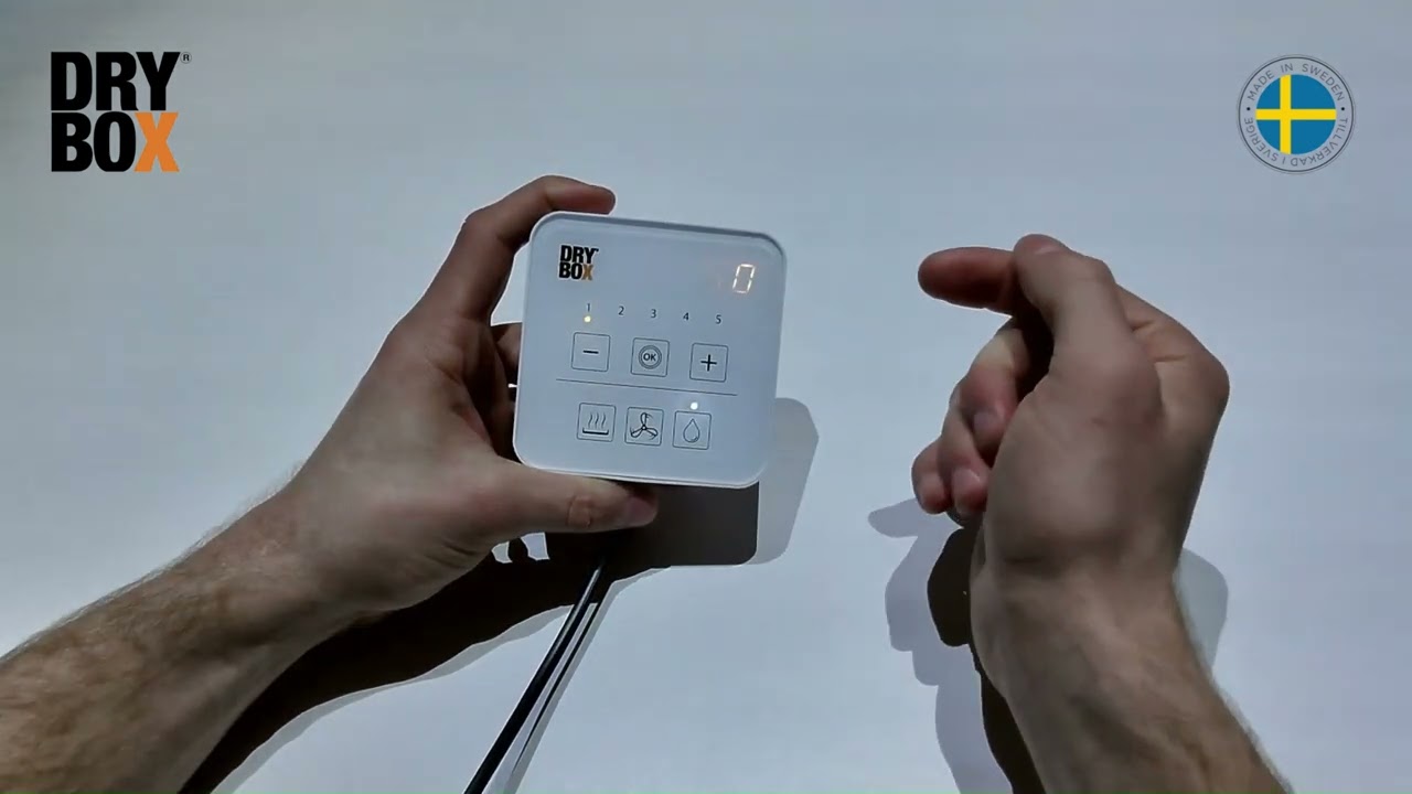 Luftavfukter - DryBox X1 - Opptil 50 kvm