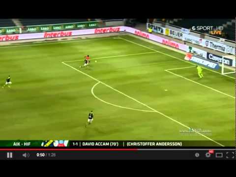 AIK - Helsingborg 2-1 Allsvenskan 2014 omgång 7 (höjdpunkter