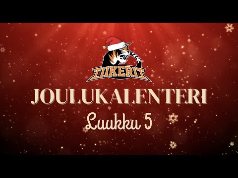 Jatka laulua haaste - Kiekko-Tiikerit -joulukalenteri 2022 - Luukku 5