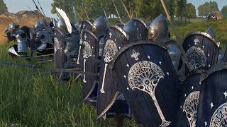 The Largest Arnor vs Angmar Battle EVER! 300+ Players in Bannerlord LOTR Mod
