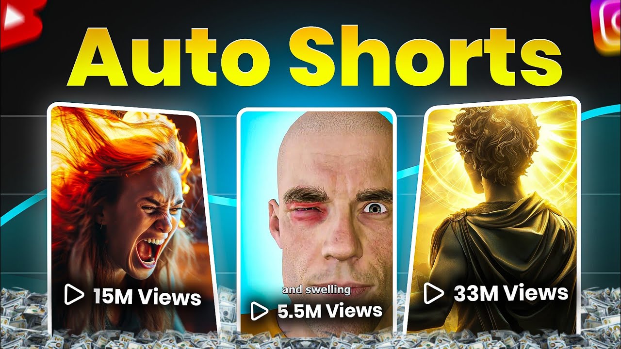 Create AI-Generated YouTube Shorts & Reels in Minutes and Earn $10k/Month