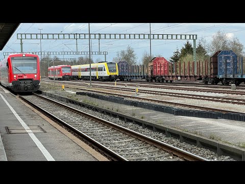 Viel Diesel in Aulendorf mit 218, 245, 628 und 650