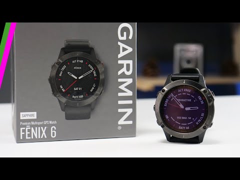 Garmin fēnix 6 Sapphire // Unboxing, Setup, Widgets, Activities, Maps, and more!