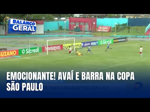 Esporte - Avaí perde para o Bragantino na Copa SP