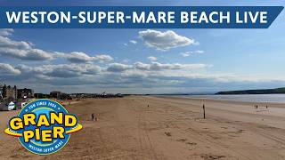 Weston-super-Mare Beach Live @ The Grand Pier live webcam