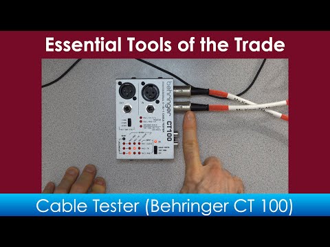 Behringer CT100 uP Ctrl 6-in-1 Cable Tester 2010s - Standard image 7