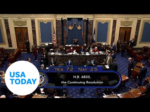 Stopgap bill passed in Senate, goes to House to avert shutdown USA TODAY