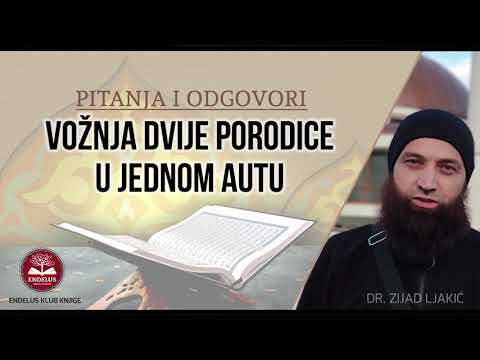 Vožnja dvije porodice u jednom autu - dr. Zijad Ljakić