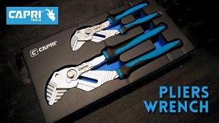 Capri Tools CP22300MT 7 in. + 10 in. Adjustable Pliers Wrench Set - Hand Tool Review