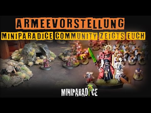 Community Armeevorstellung - Folge 5 Jonas Blood Angels und Alex Sammlung