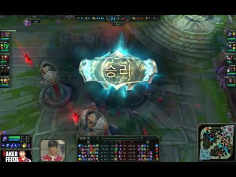 The Shy Ryze vs Poppy Toplane Faker Feeder HL ✔108