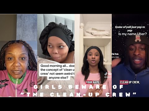 Have you heard of the "Clean Up Crew"? | Men keep finding ways to be more scary!